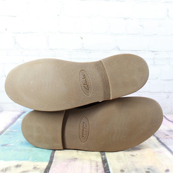 CLARKS Chukka Lace Up Boots Shoes Size 10.5 M - Picture 9 of 9
